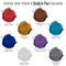 8-Color Metallic Ready to Pour Acrylic Metallic Pouring Paint Set - Premium Pre-Mixed High Flow 8-Ounce Bottles - for Canvas, Wood, Paper, Crafts, Tile, Rocks and More
